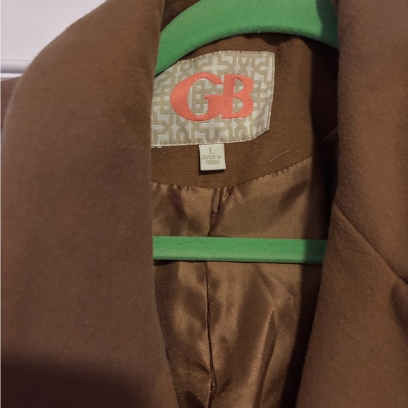 Dark tan trench coat - Picture 3 of 3